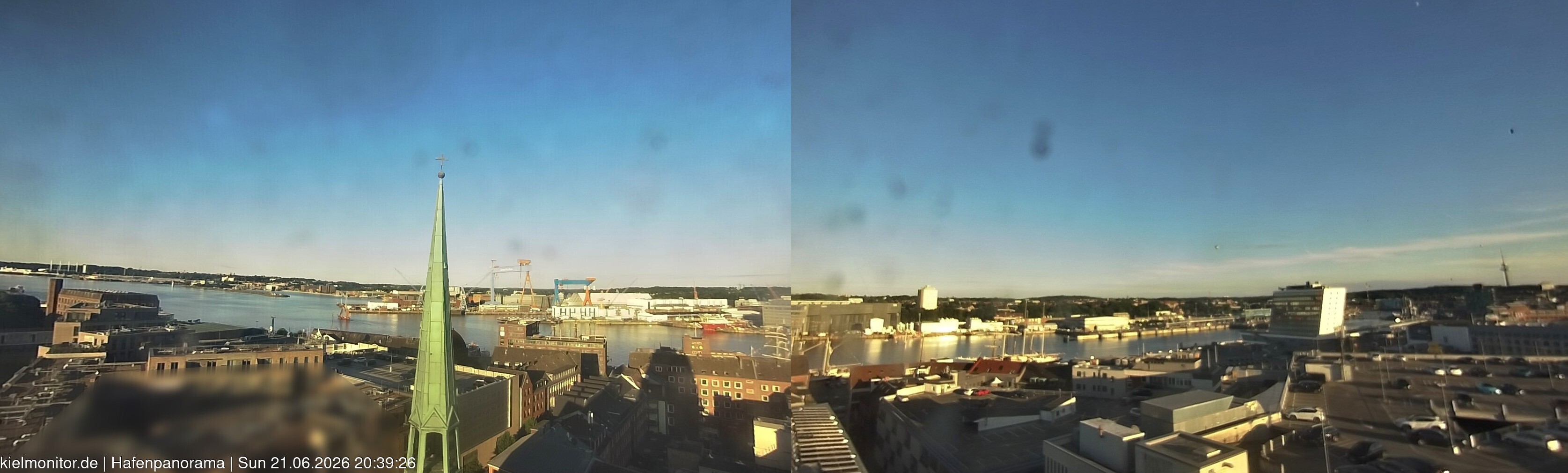 Archiv Foto Webcam St. Nikolai Kirche Kiel