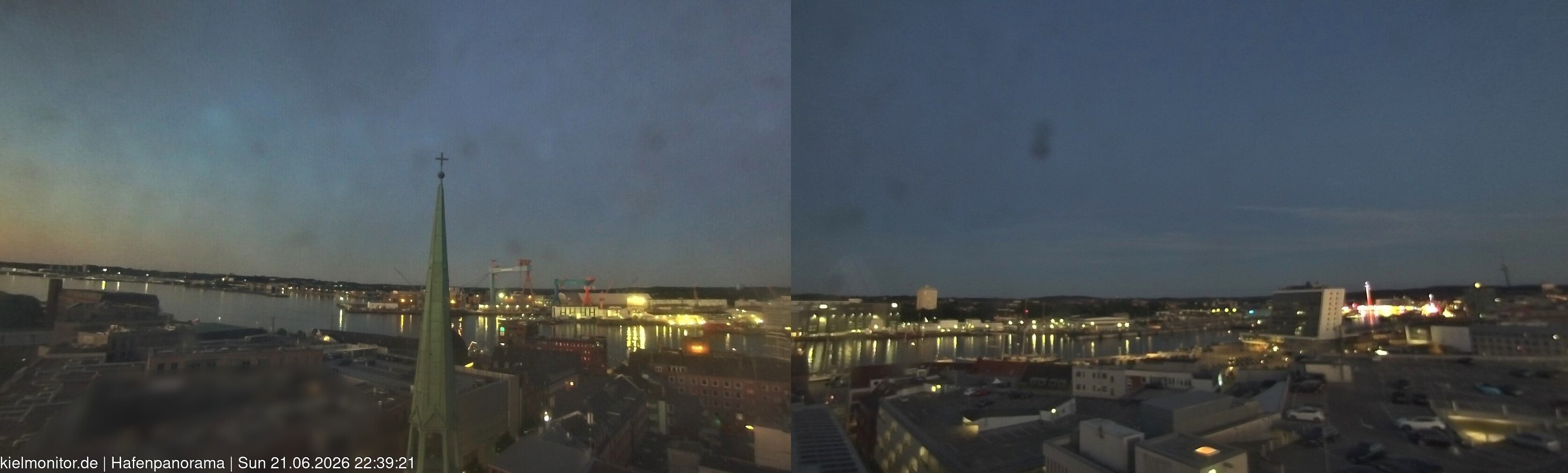Archiv Foto Webcam St. Nikolai Kirche Kiel