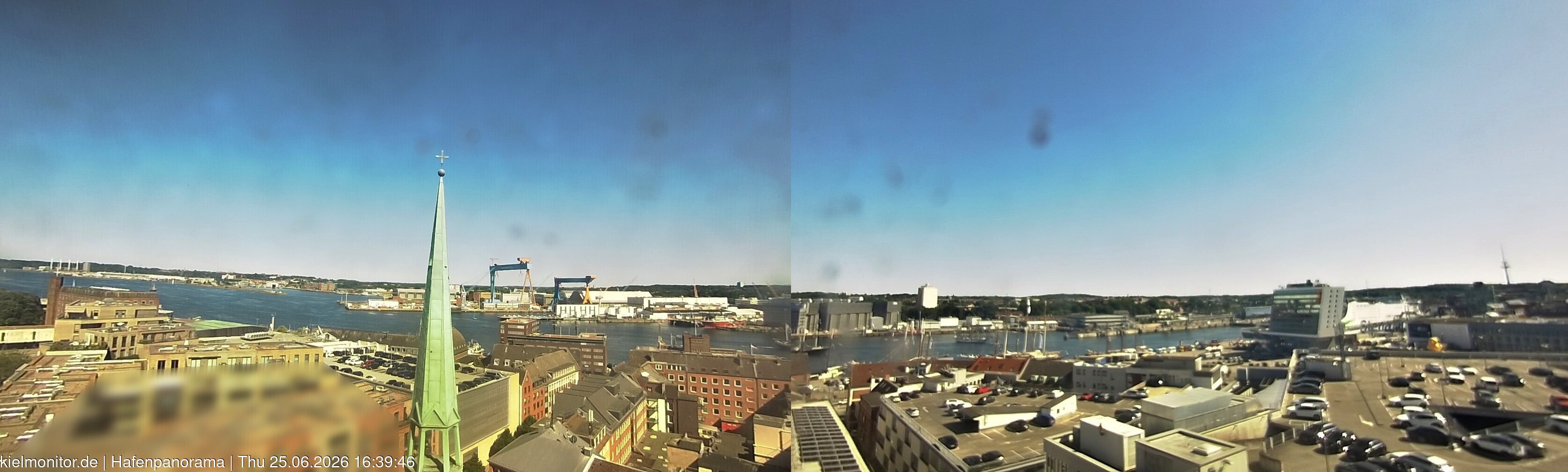 Archiv Foto Webcam St. Nikolai Kirche Kiel