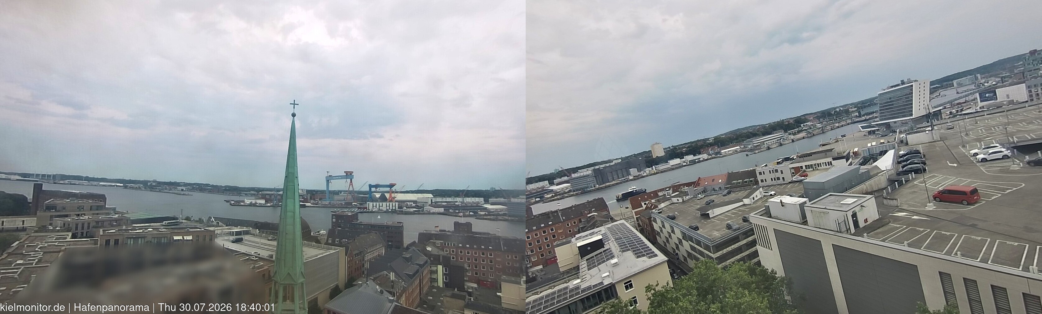 Archiv Foto Webcam St. Nikolai Kirche Kiel