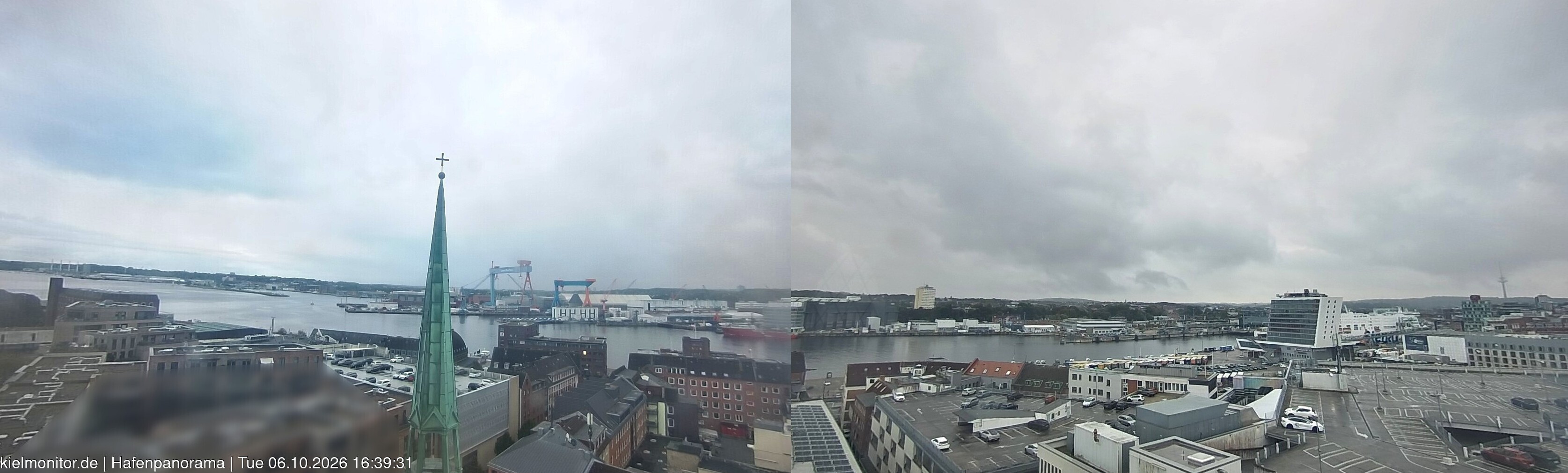 Archiv Foto Webcam St. Nikolai Kirche Kiel