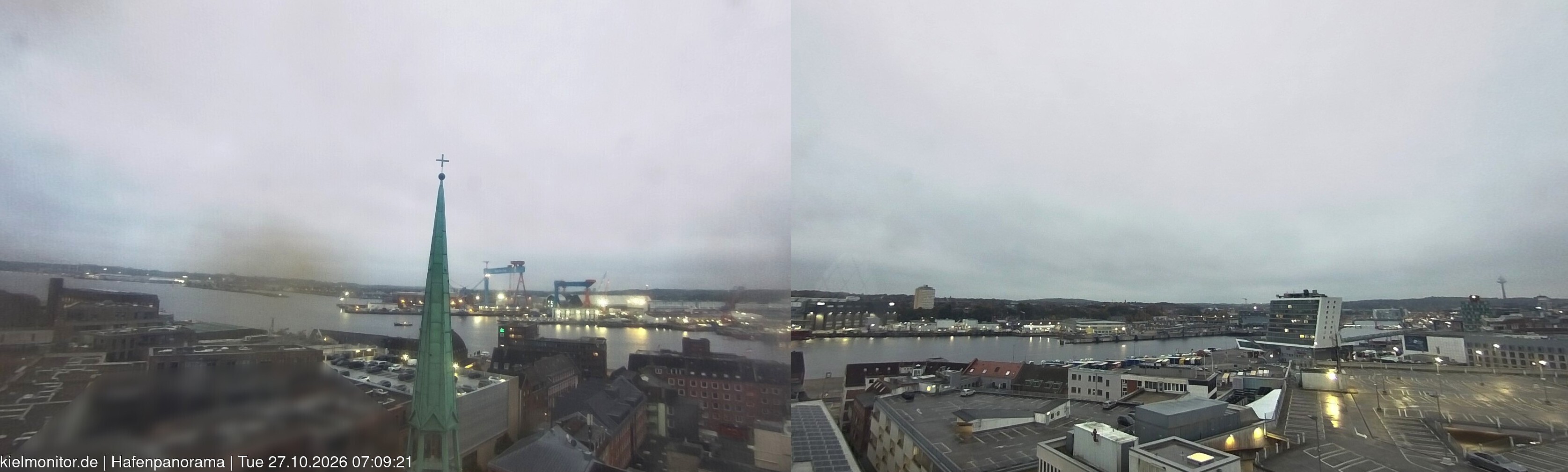 Archiv Foto Webcam St. Nikolai Kirche Kiel