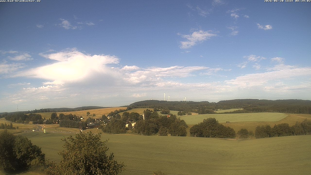 Archiv Foto Webcam Kurort Bad Brambach
