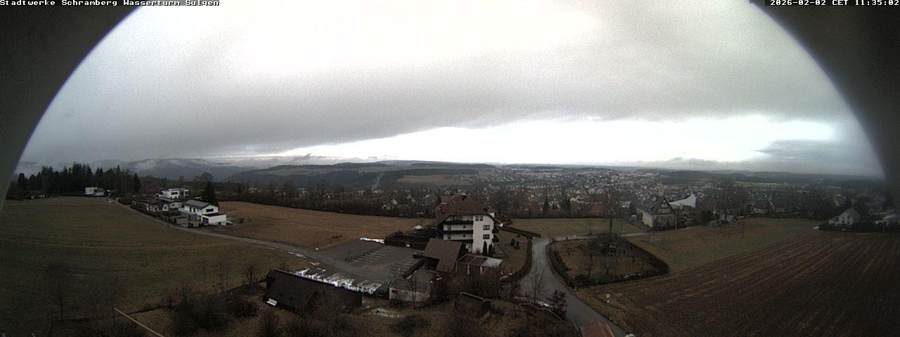 Archiv Foto Webcam Blick vom Wasserturm Sulgen
