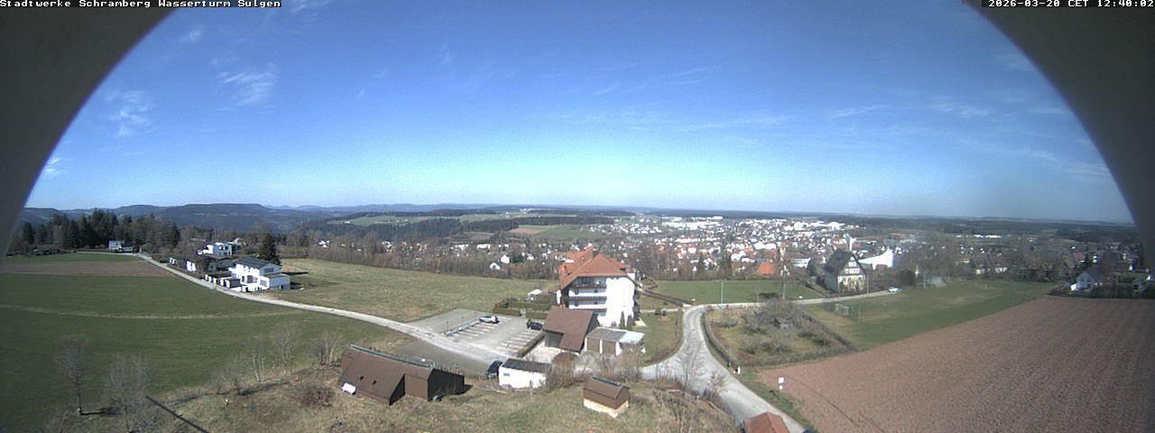 Archiv Foto Webcam Blick vom Wasserturm Sulgen