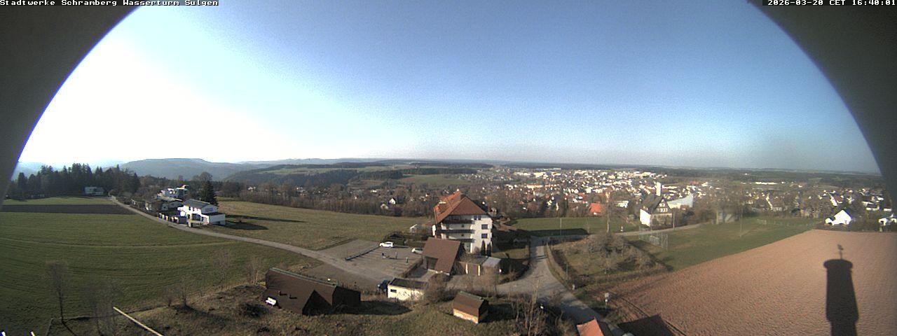 Archiv Foto Webcam Blick vom Wasserturm Sulgen
