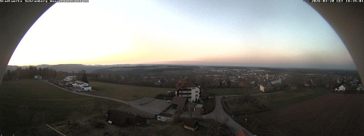 Archiv Foto Webcam Blick vom Wasserturm Sulgen