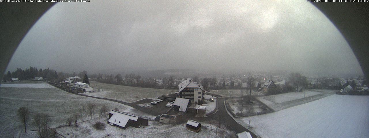 Archiv Foto Webcam Blick vom Wasserturm Sulgen