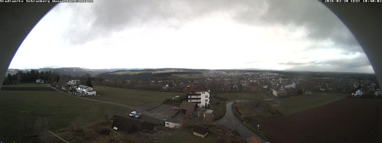 Archiv Foto Webcam Blick vom Wasserturm Sulgen