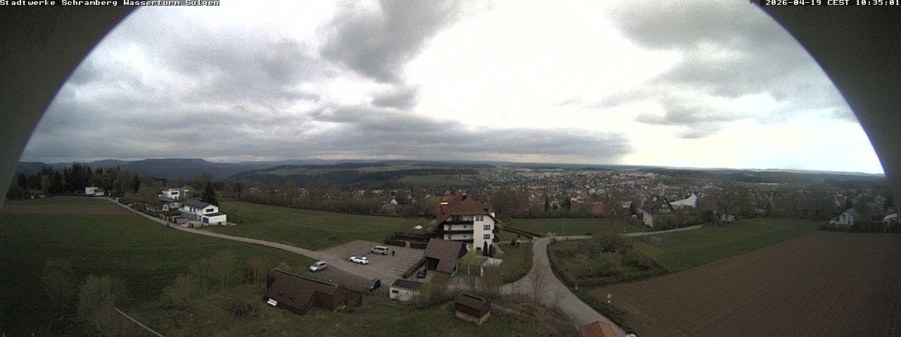 Archiv Foto Webcam Blick vom Wasserturm Sulgen