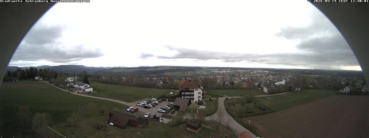 Archiv Foto Webcam Blick vom Wasserturm Sulgen