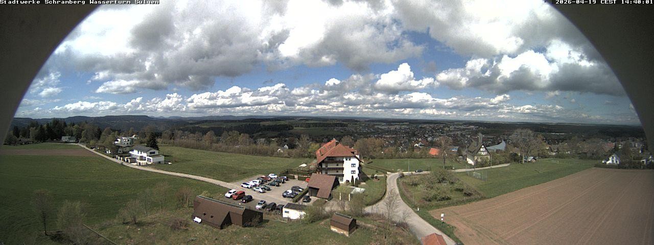 Archiv Foto Webcam Blick vom Wasserturm Sulgen