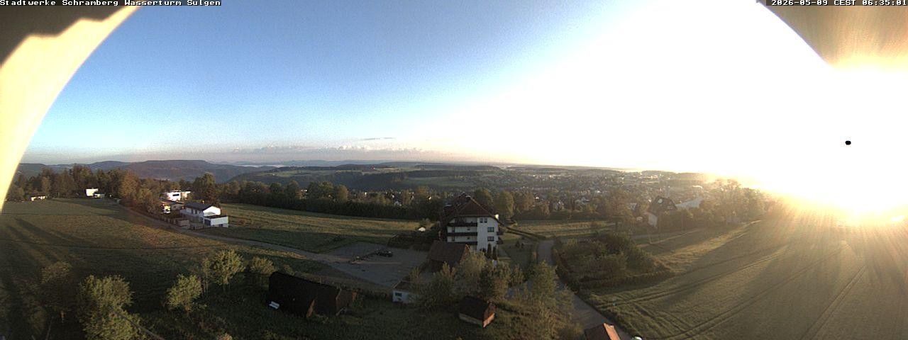 Archiv Foto Webcam Blick vom Wasserturm Sulgen
