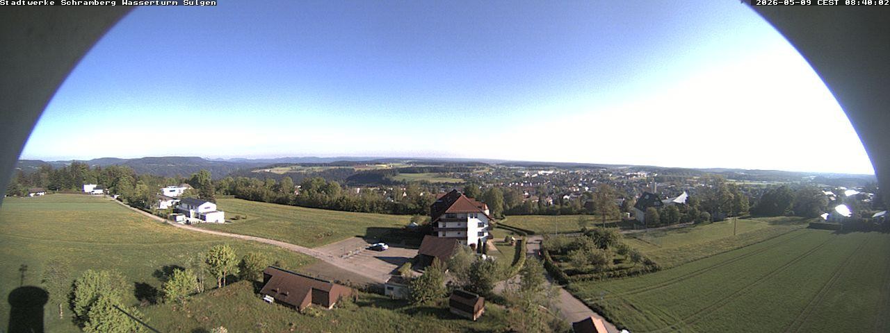 Archiv Foto Webcam Blick vom Wasserturm Sulgen