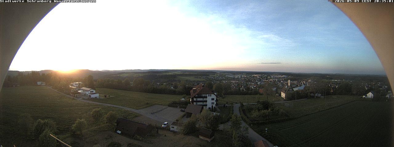 Archiv Foto Webcam Blick vom Wasserturm Sulgen