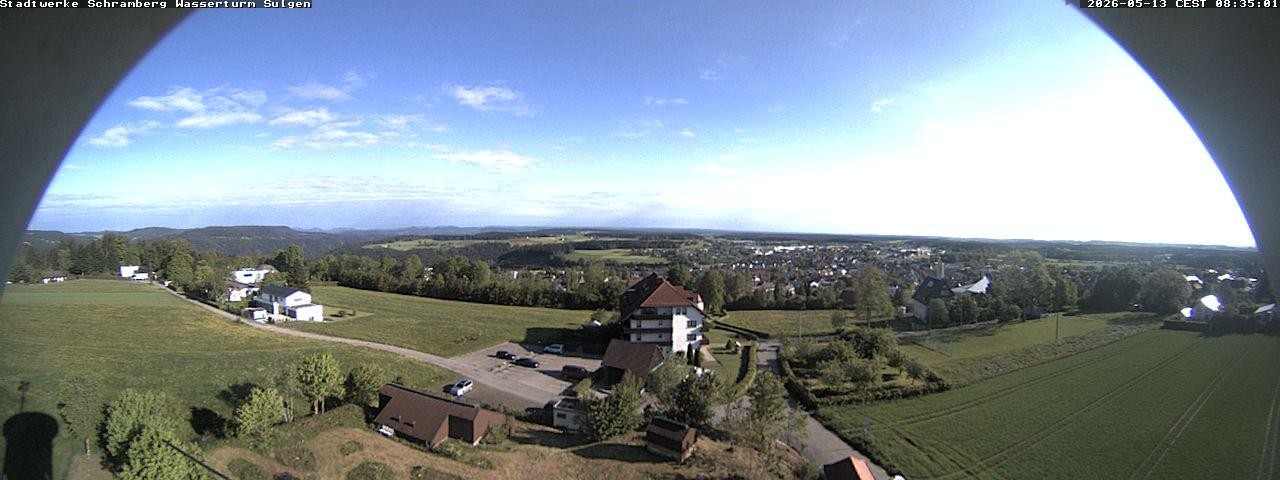 Archiv Foto Webcam Blick vom Wasserturm Sulgen
