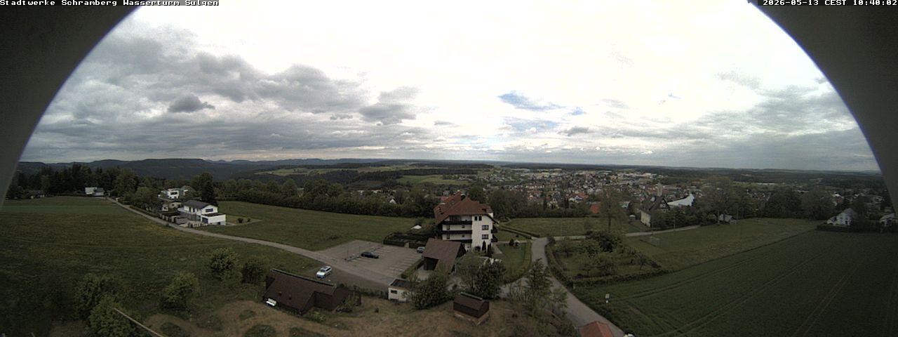 Archiv Foto Webcam Blick vom Wasserturm Sulgen