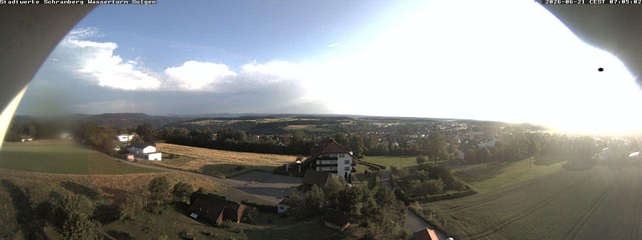 Archiv Foto Webcam Blick vom Wasserturm Sulgen