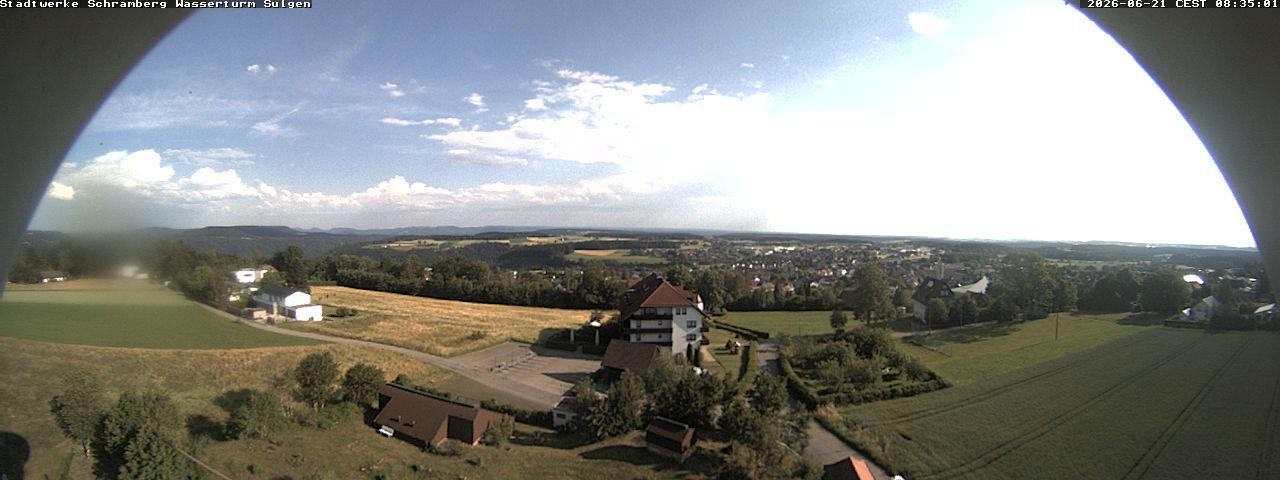 Archiv Foto Webcam Blick vom Wasserturm Sulgen