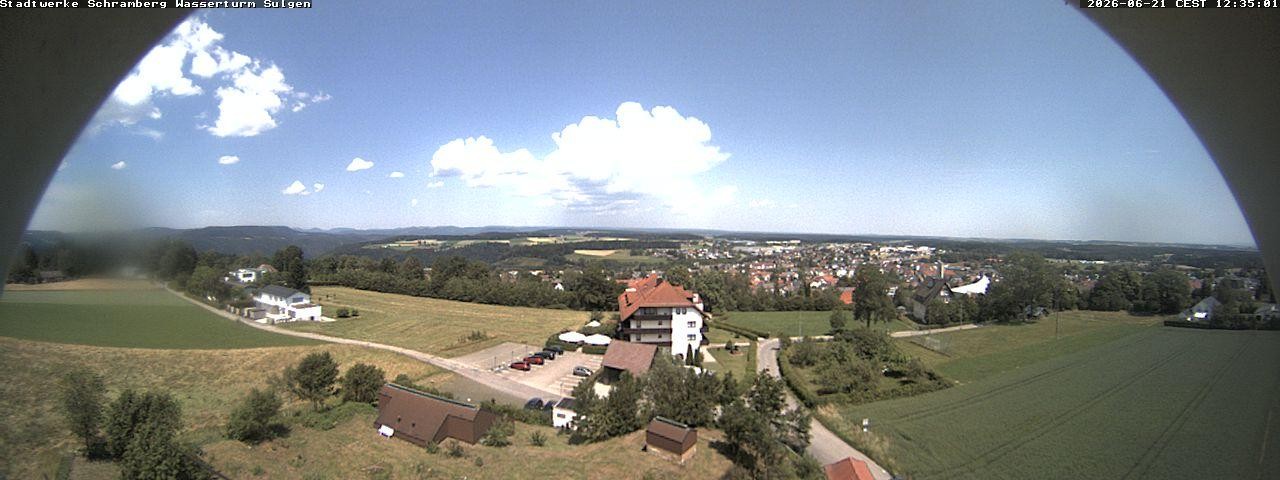 Archiv Foto Webcam Blick vom Wasserturm Sulgen