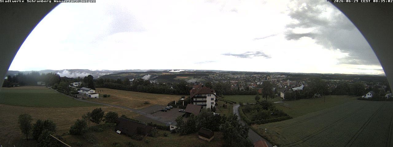 Archiv Foto Webcam Blick vom Wasserturm Sulgen