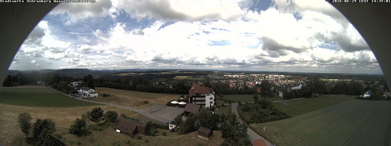 Archiv Foto Webcam Blick vom Wasserturm Sulgen