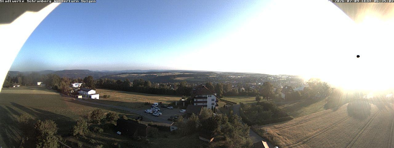 Archiv Foto Webcam Blick vom Wasserturm Sulgen