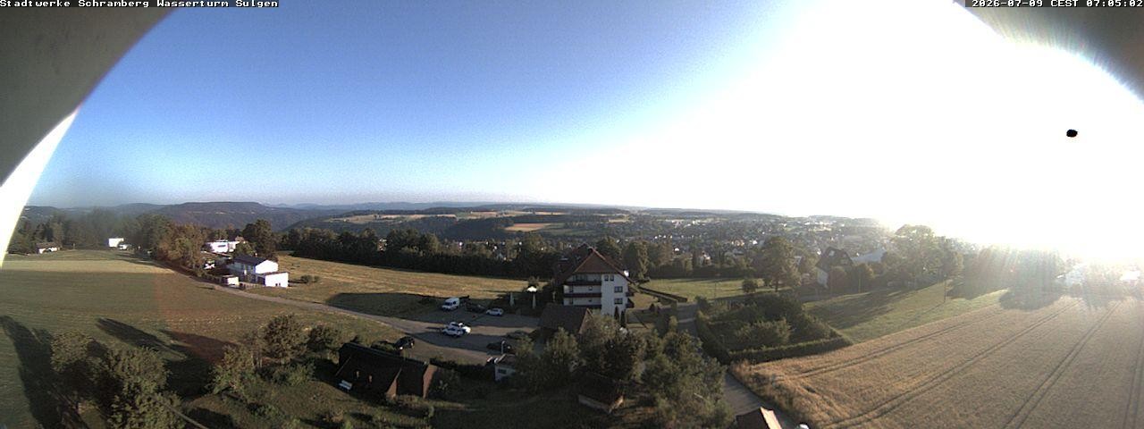 Archiv Foto Webcam Blick vom Wasserturm Sulgen