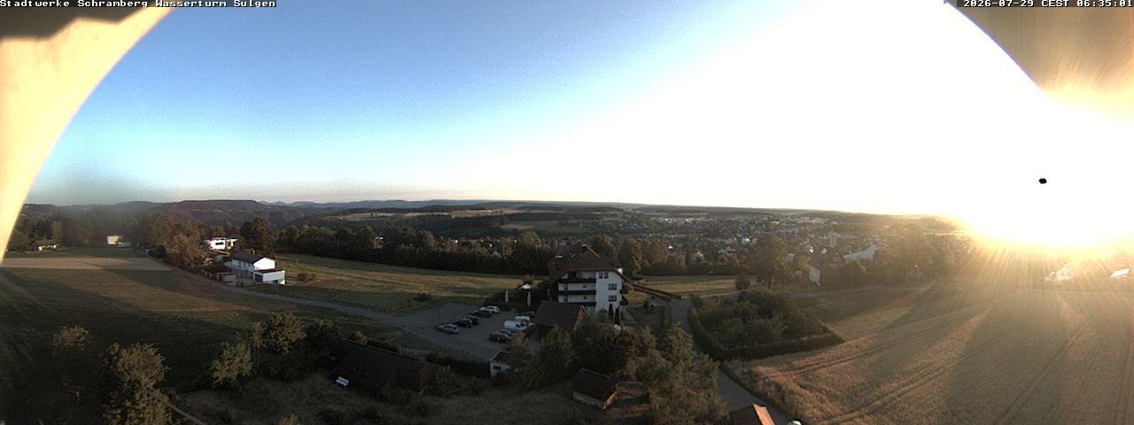 Archiv Foto Webcam Blick vom Wasserturm Sulgen