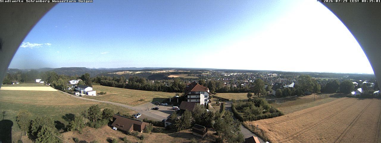 Archiv Foto Webcam Blick vom Wasserturm Sulgen