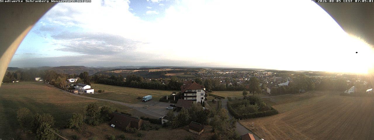 Archiv Foto Webcam Blick vom Wasserturm Sulgen