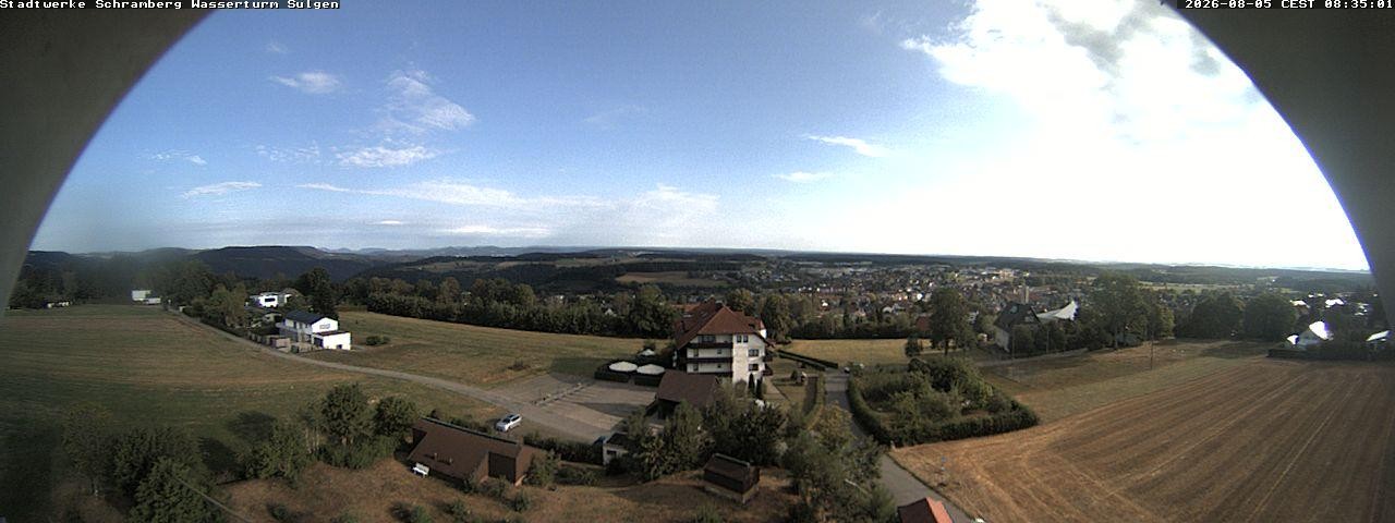Archiv Foto Webcam Blick vom Wasserturm Sulgen