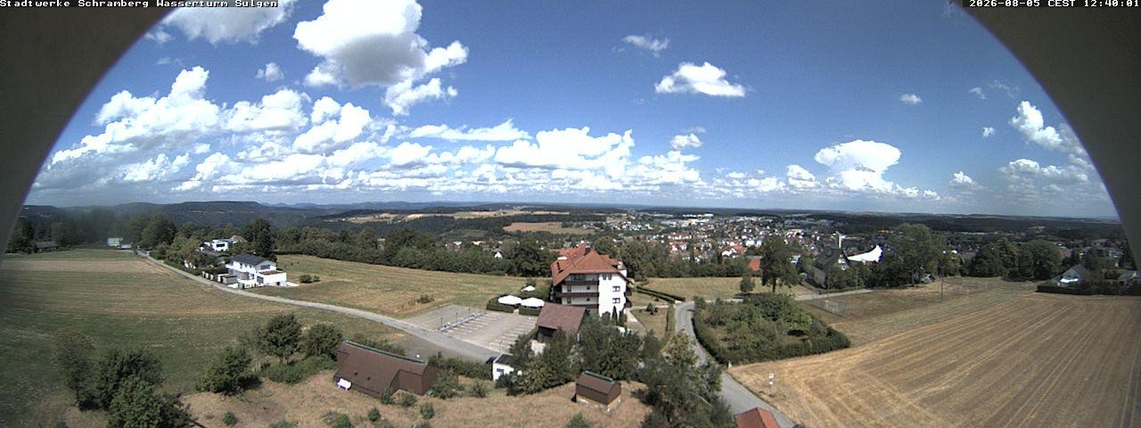 Archiv Foto Webcam Blick vom Wasserturm Sulgen
