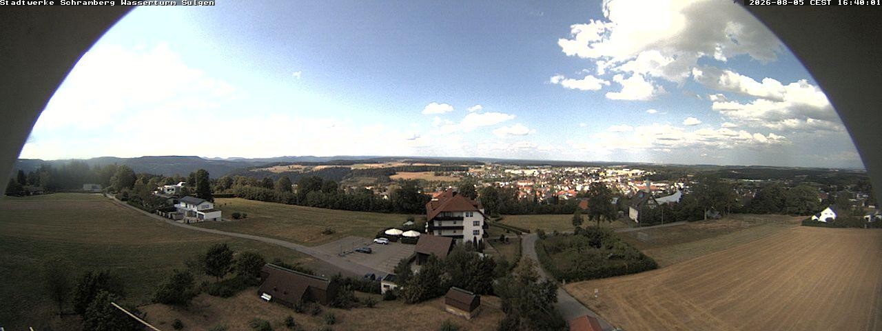 Archiv Foto Webcam Blick vom Wasserturm Sulgen