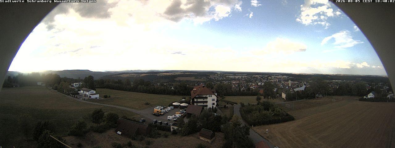 Archiv Foto Webcam Blick vom Wasserturm Sulgen