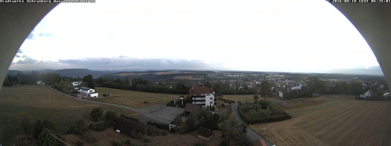 Archiv Foto Webcam Blick vom Wasserturm Sulgen
