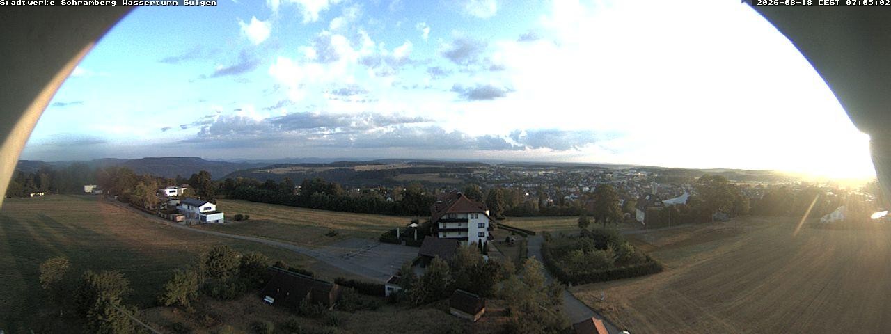 Archiv Foto Webcam Blick vom Wasserturm Sulgen