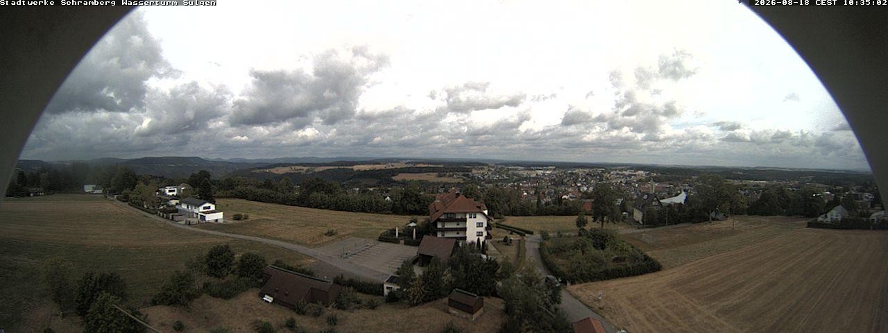 Archiv Foto Webcam Blick vom Wasserturm Sulgen
