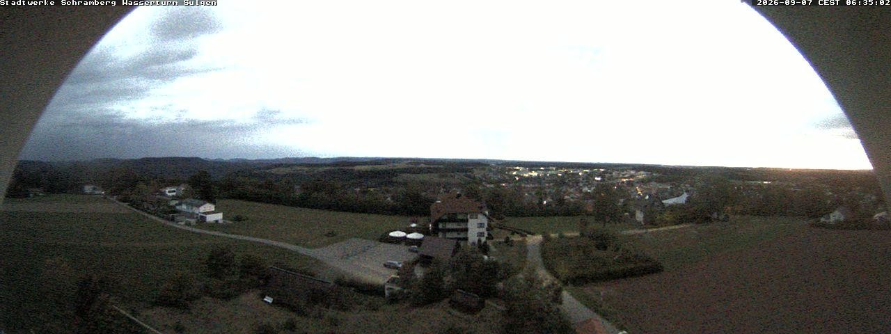 Archiv Foto Webcam Blick vom Wasserturm Sulgen
