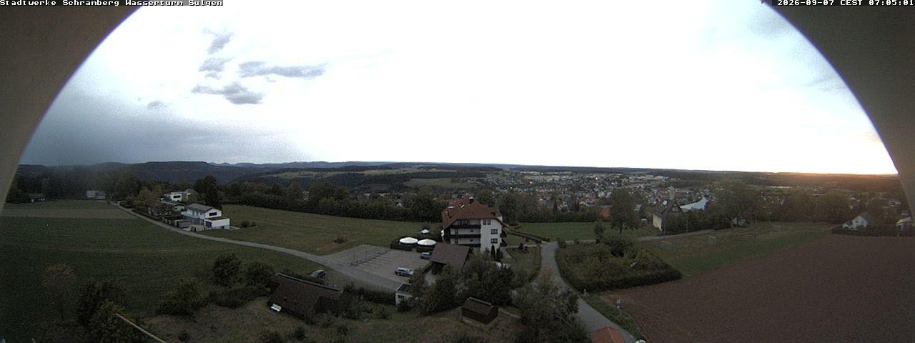 Archiv Foto Webcam Blick vom Wasserturm Sulgen