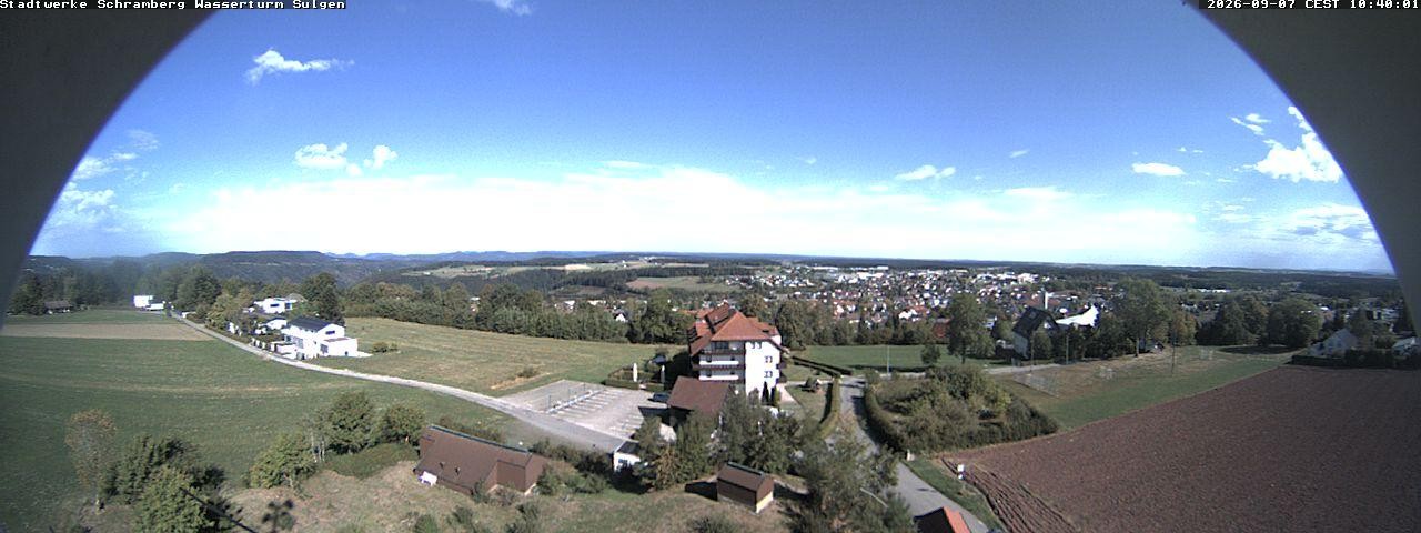 Archiv Foto Webcam Blick vom Wasserturm Sulgen