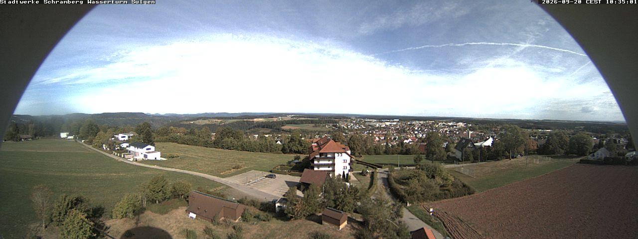 Archiv Foto Webcam Blick vom Wasserturm Sulgen