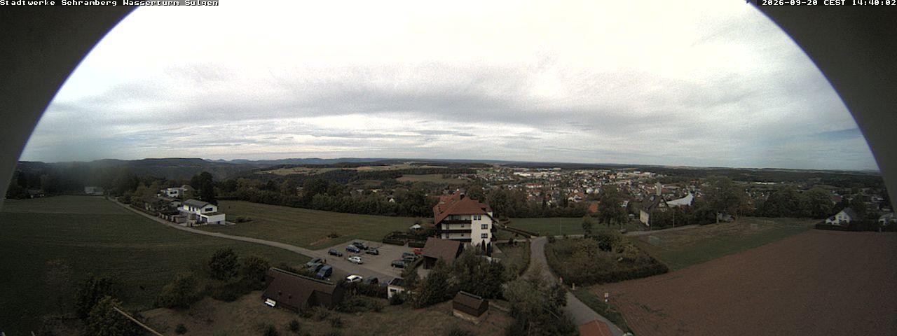 Archiv Foto Webcam Blick vom Wasserturm Sulgen