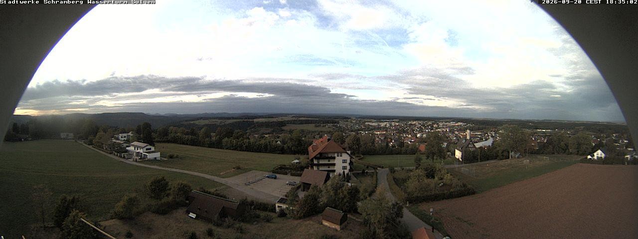 Archiv Foto Webcam Blick vom Wasserturm Sulgen