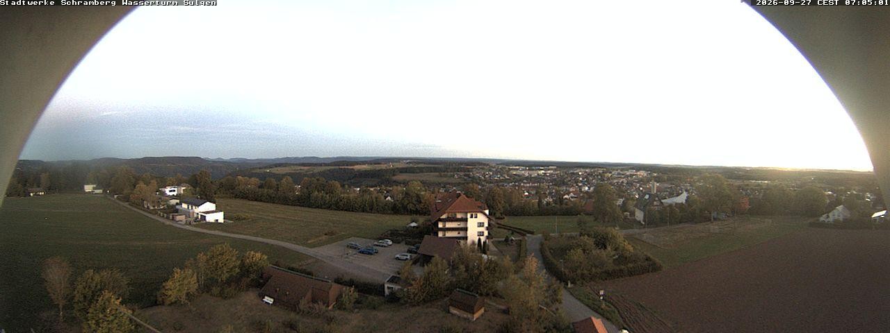 Archiv Foto Webcam Blick vom Wasserturm Sulgen