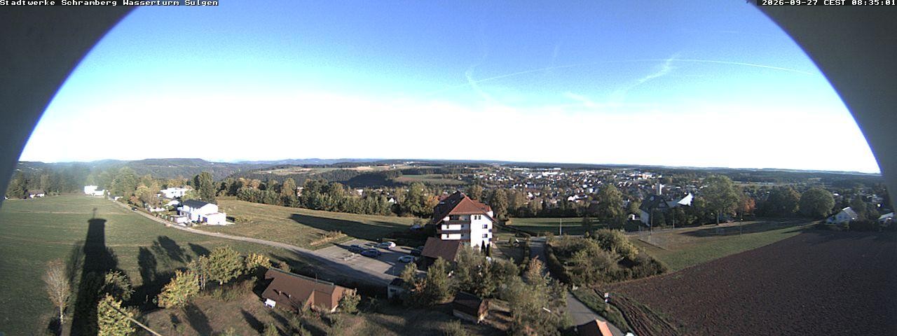 Archiv Foto Webcam Blick vom Wasserturm Sulgen