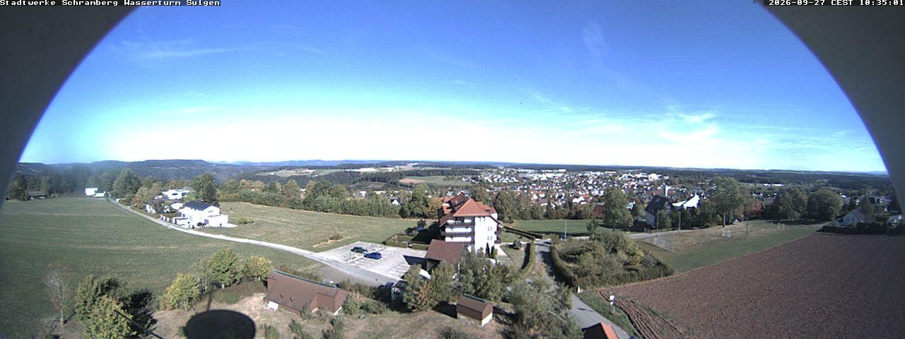 Archiv Foto Webcam Blick vom Wasserturm Sulgen