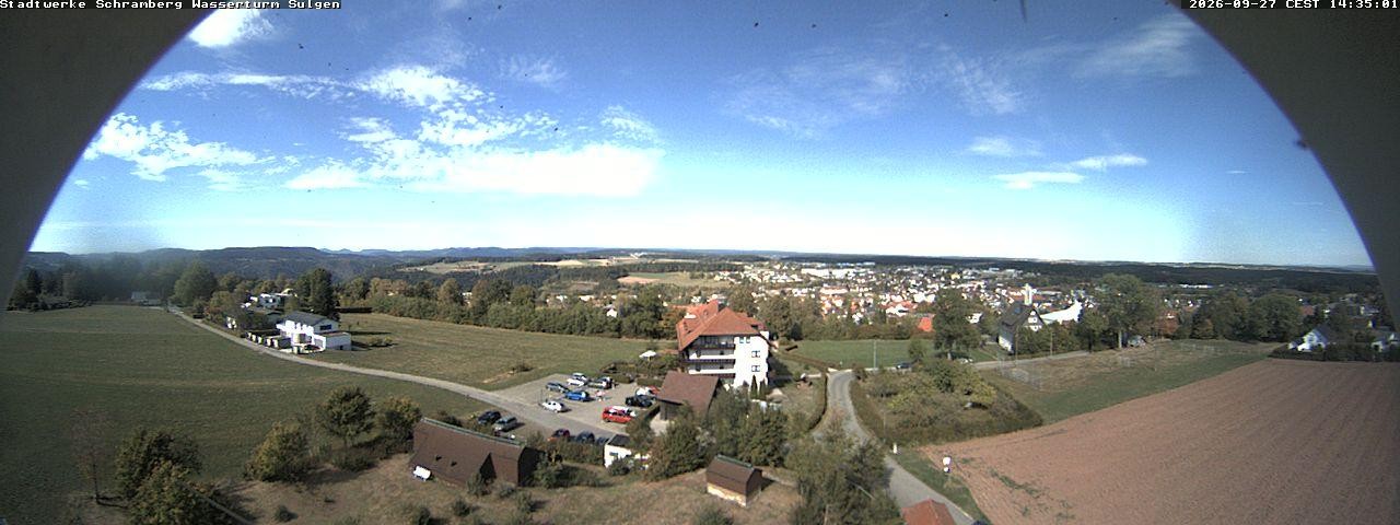 Archiv Foto Webcam Blick vom Wasserturm Sulgen