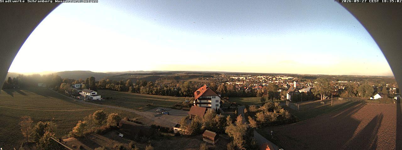 Archiv Foto Webcam Blick vom Wasserturm Sulgen