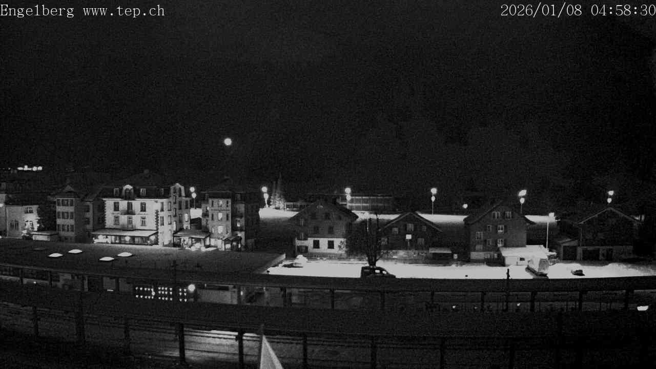 Archiv Foto Webcam Engelberg: Bahnhof